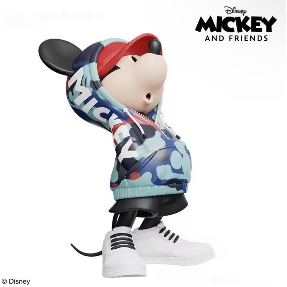 ⭐️HP⭐️ Mickey Mouse figurine toy decor cute Minnie Mouse  blue black hoodie fun